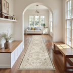 Madane Washable Runner Rugs 2x12 Long by Madane