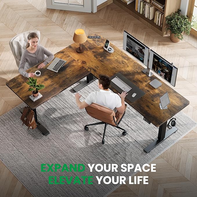 SIAGO L-Shaped Standing Desk - Image 2