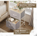 WLIVE Nightstand, Nightstand - Image 5