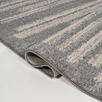 JONATHAN Y Khalil Modern Berber Stripe Gray/Cream Indoor Area Rug, Contemporary - Image 7