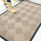 OLANLY Front Door Mat Outside Entrance 47x32, Waterproof Heavy-Duty Doormat | by OLANLY