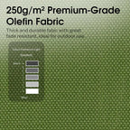 Rocking Chair Cushions with Pillow, Waterproof and Fade-Resistant Thicken - Image 5