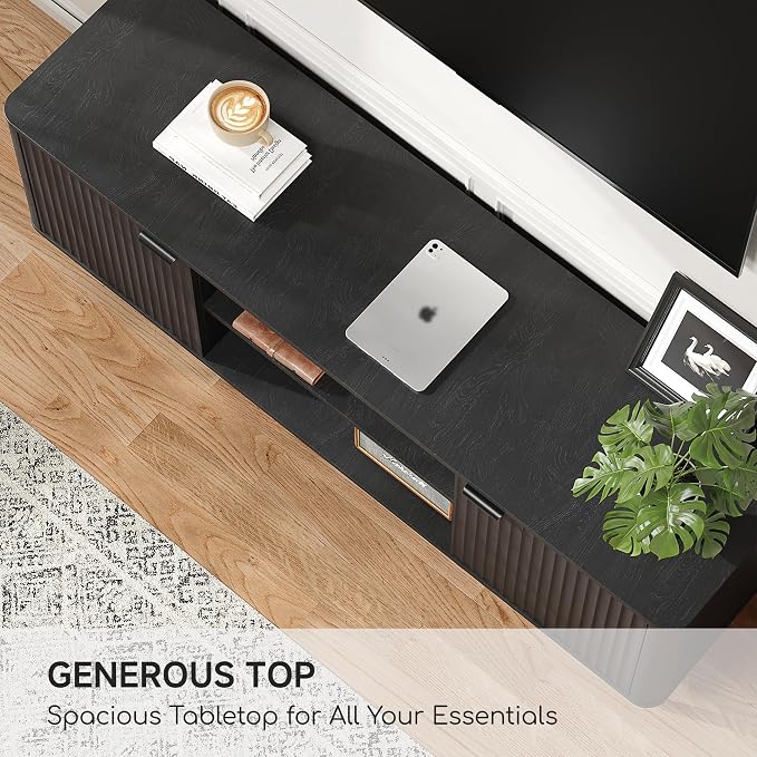 Fatmok 58" Fluted TV Stand - Image 6