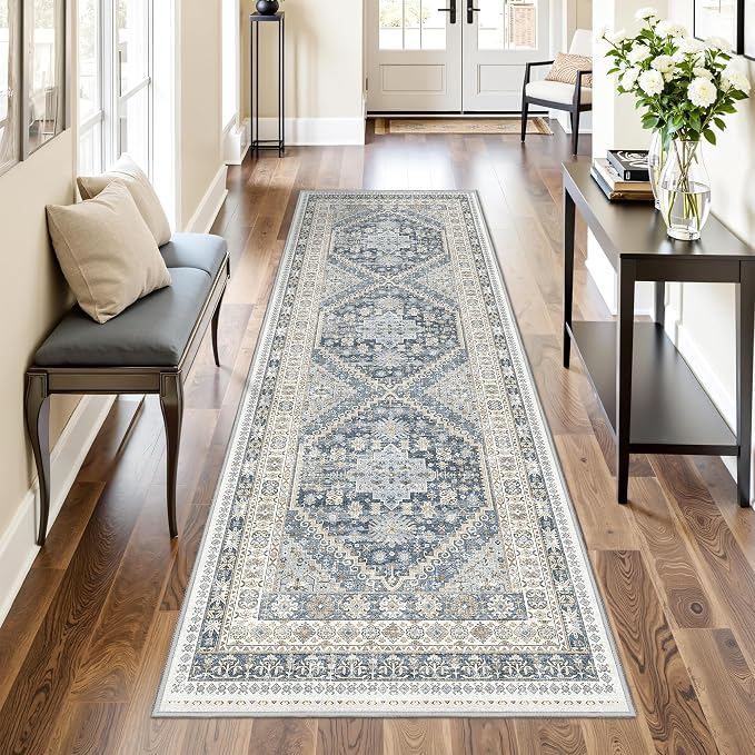 Kitchen Runner Rug Non Slip Washable Rugs 2.5x8, Carpet Runner - Image 3