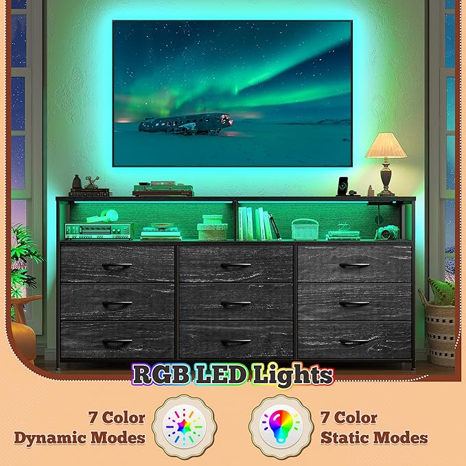Romorgniz 55" W Dresser for Bedroom - Image 6