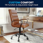Flash Furniture Whitney Mid-Back Desk Chair - Image 8