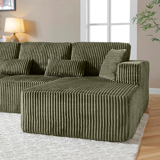 L Shaped Modular Boneless Sectional Couches - Image 3
