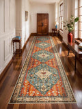 SERISSA 3x12 Washable Non Slip Boho Runner Rug by SERISSAHomeDecorCollection