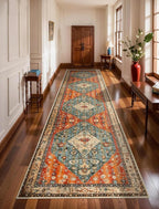 SERISSA 3x12 Washable Non Slip Boho Runner Rug by SERISSAHomeDecorCollection