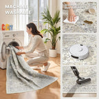 9ft Round Rug, Large Circle Rug - Image 4