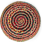REDEARTH · Round Pouf Ottoman - Image 5