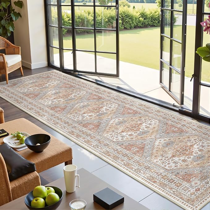Hallway Runner Rug 2x12 Extra Long Washable Runner, Non Slip Runner - Image 5