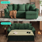 LINSY HOME 90.5'' Sectional Sleeper Sofa - Image 8