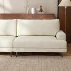 Modern Upholstered Sofa Couch, 86.61” Wide Mid-Century Fabric Sofa - Image 6