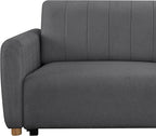 Serta Galway 91.7" Convertible Sleeper Sofa, Queen Size, Wall-Hugging - Image 5