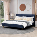 AGARTT Upholstered Platform Bed Frame King Size by AGARTTBED