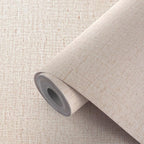 Beige Grasscloth Wallpaper Peel and Stick Textured Self Adhesive Linen Contact by Akywall