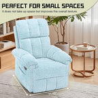 Korser Recliner Chair, Swivel Rocker Recliner Chair - Image 8