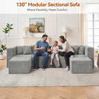 MONVANE Modular Sectional Cloud Couch - Image 7