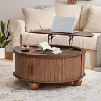 Round Lift Top Coffee Table - Image 7