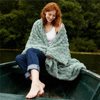 Bedsure GentleSoft Sage Green Twin XL Blanket - Image 9