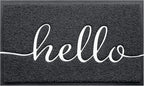 Door Mat Welcome Mat Floor Mat for Entryway, High Traffic Areas | Low Profile by BeneathYourFeet