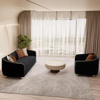 2-Piece Luxury Velvet Sofa Set for Living Room, Elegant Design Couch Set - Image 4