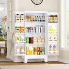 GAIOUS Metal Kitchen Pantry Cabinet, Storage Cabinets by GAIOUS