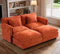 ELUCHANG Oversized 79" Modular Sectional Sofa Bed, Comfy Cloud Couch by ELUCHANG