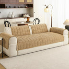 Velvet Couch Covers for Sectional Sofa Washable, Non-Slip L Shaped Sectional - Image 2