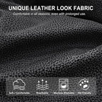 ANARACHON Leather Look Recliner Couch Cover, 8-Pieces Stretch Recliner Sofa - Image 5