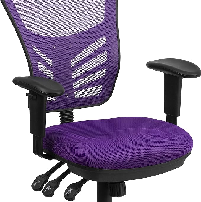 Flash Furniture Nicholas Mid-Back Swivel Office and Gaming Chair, Ergonomic - Image 9