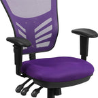 Flash Furniture Nicholas Mid-Back Swivel Office and Gaming Chair, Ergonomic - Image 9