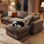 Ihanherry 141" Oversized Cloud Sectional Couches - Image 7