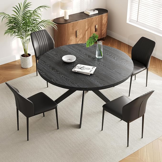 Zerifevni 45.3" Round Dining Table Set by ChooseComfortableFurniture