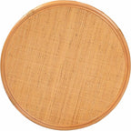 Bali & pari Raflesia Modern Bohemian Natural Rattan Coffee Table - Image 5
