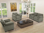 HAOMARKETS Corduroy Sofa Set, Upholstered Armchair Set of 2 and Loveseat - Image 7