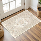 2x3 Entryway Rug Washable Rug Runner by Restydon