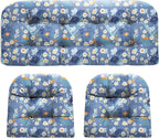 DANGHOOGY Wicker Chair Cushions, Waterproof Outdoor Loveseat Cushions by DANGHOOGYFurnitureCushions