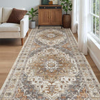 Madane 4x10 Wide Hallway Runner Rug Washable - Image 4
