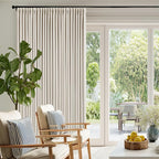 Natural Pinch Pleated Blackout 102 Inch Curtains 70 Inch Wide Dual Layer | 100% by Twodrapes