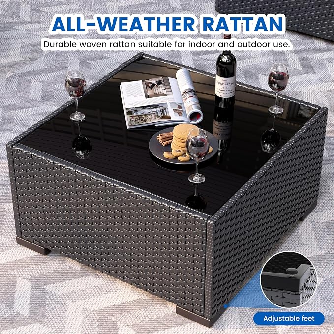 8 Piece Patio Furniture Set - Image 7