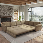 118" L-Shaped Sleeper Couch Bed - Image 8