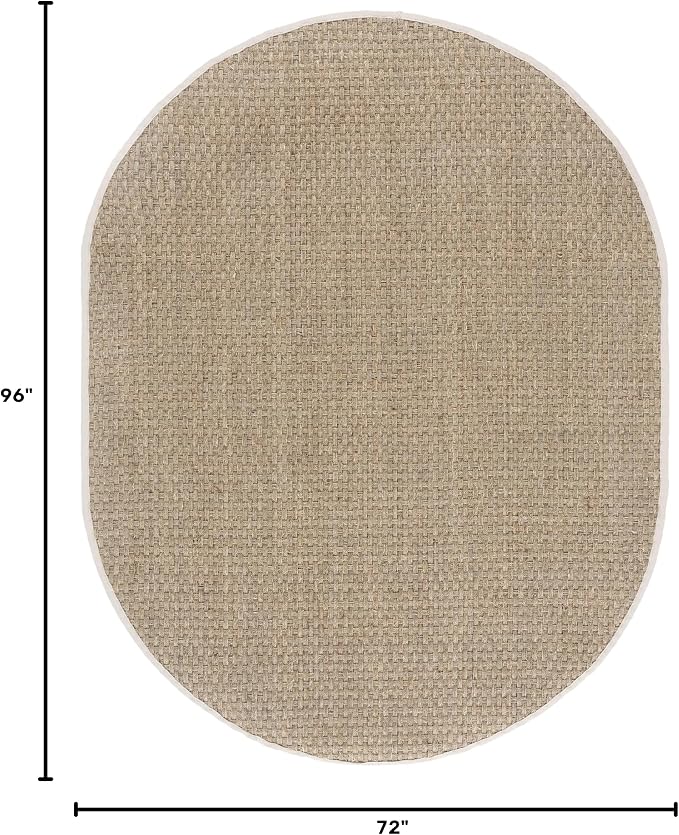 SAFAVIEH Area Rug 6x8 Oval - Image 2
