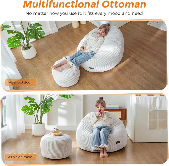 MAXYOYO Kids Bean Bag Chair - Image 6