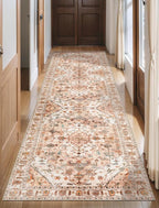 SERISSA 2'6"x8' Washable Non Slip Boho Runner Rug by SERISSAHomeDecorCollection