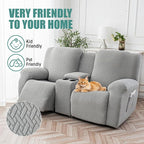 Genina Recliner Loveseat Covers - Image 4