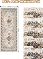 2x5 Rug Runner Non-Slip Washable Rugs - Image 2