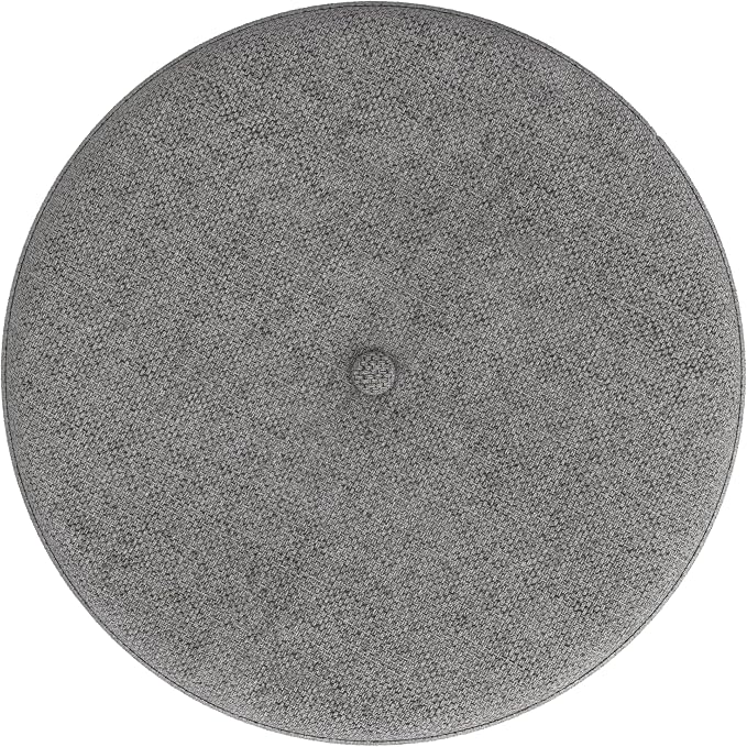 HomePop Home Decor | Upholstered Round Storage Ottoman - Image 6