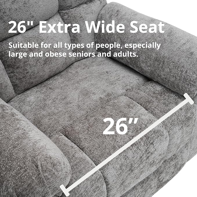Oversized Power Lift Recliner Chair - Image 9